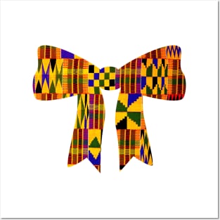 Kente Pattern Black Pride African Posters and Art